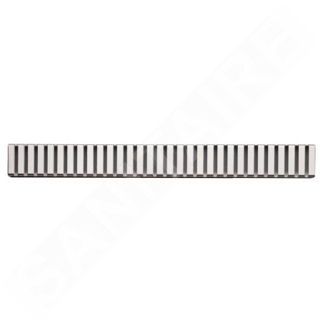 Alcadrain Grilles - Grille pour bac à douche linéaire 1450 mm, acier inoxydable mat LINE-1450M