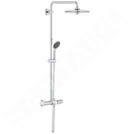 Grohe Vitalio Joy - Set de douche 260 avec thermostat de baignoire, 3 jets, chrome 27860001