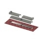 Tece TECEdrailine-Evo - Caniveau de douche Evo 900 mm, avec bride, couvercle de protection, acier inoxydable 600902