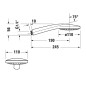Duravit Douches - Pommeau de douche, chrome UV0652014010