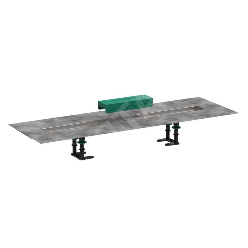 Hansgrohe uBox universal - Kit d'installation pour caniveaux de douche linéaires 800, inox 56012180 Hansgrohe uBox universal - Kit d'installation pour caniveaux de douche linéaires 800, inox 56012180