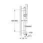 Grohe Euphoria Cosmopolitan - Set de douche Rainshower, chrome 27368000