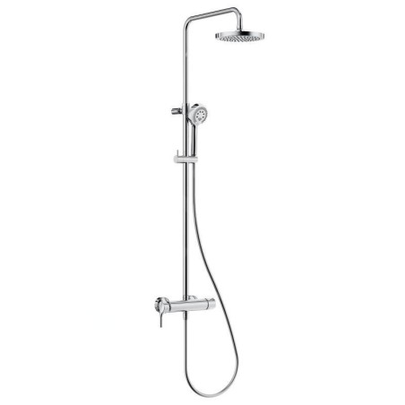 Kludi Logo - Set de douche Dual Shower System avec mitigeur, 200 mm, chrome 6808505-00