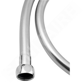 Sapho Softflex - Flexible de douche, longueur 1200 mm, argent métallique 1208-10