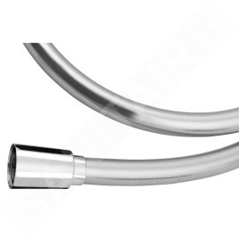 Sapho Softflex - Flexible de douche, longueur 1200 mm, argent métallique 1208-10