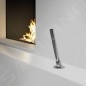 Steinberg 100 - Pommeau de douche au bord de baignoire, chrome 100 1630