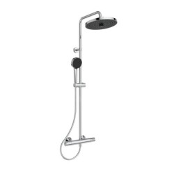 Ideal Standard CeraTherm - Set de douche avec thermostat, diamètre 26 cm, 2 jets, chrome A7210AA
