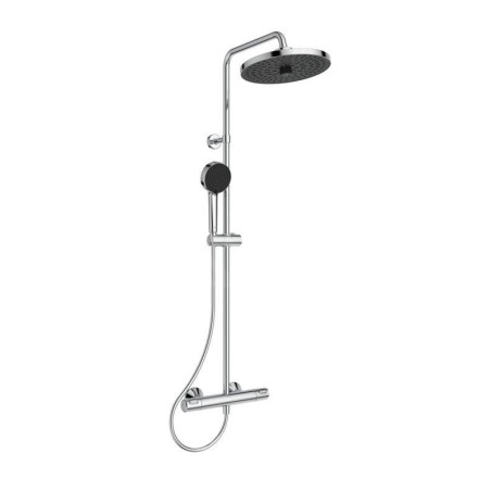 Ideal Standard CeraTherm - Set de douche avec thermostat, diamètre 26 cm, 2 jets, chrome A7210AA
