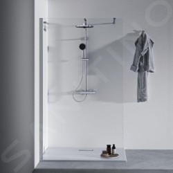Ideal Standard CeraTherm - Set de douche avec thermostat, diamètre 26 cm, 2 jets, chrome A7210AA