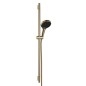 Hansgrohe Rainfinity - Set pomme de douche, barre et flexible, 3 jets, EcoSmart, doré 28744990