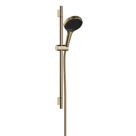 Hansgrohe Rainfinity - Set pomme de douche, barre et flexible, 3 jets, doré 28745990
