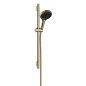 Hansgrohe Rainfinity - Set pomme de douche, barre et flexible, 3 jets, doré 28745990