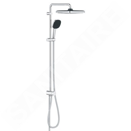 Grohe Vitalio Comfort - Set de douche sans mitigeur, 25x25 cm, 2 jets, chrome 26986001