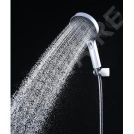kielle Vega - Set de douche avec mitigeur encastré, 2 sorties, avec accessoires et corps d’encastrement, chrome 20618SP40