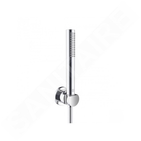 Kludi Nova Fonte - Colonne de douche avec pommeau de douche, support et flexible, chrome 2085005-15