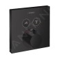 Hansgrohe Raindance E - Set de douche 300 avec thermostat encastré, noir 27918670 Hansgrohe Raindance E - Set de douche 300 avec thermostat encastré, noir 27918670
