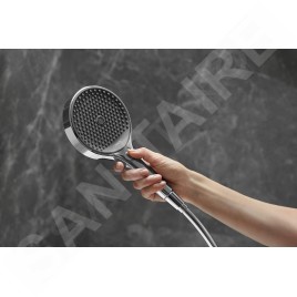 Hansgrohe Raindance E - Set de douche 300 avec thermostat encastré, noir 27918670