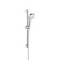 Hansgrohe Croma Select S - Set de douche Multi EcoSmart 9 l/min 0,65 m, blanc/chrome 26561400