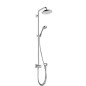 Hansgrohe Croma 220 - Douche de tête, Reno 220 mm, bras de douche 400 mm, 1 jet, chrome 27224000