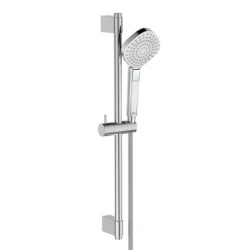 Ideal Standard Idealrain Evo Jet - Set de douche Diamond, barre 600 mm avec douchette, 3 jets, chrome B2234AA