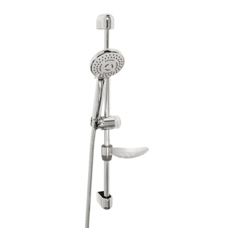 Novaservis Sets de douche - Colonne de douche avec porte-savon, 3 types de jets, chrome KIT04,0