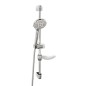 Novaservis Sets de douche - Colonne de douche avec porte-savon, 3 types de jets, chrome KIT04,0