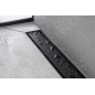 Hansgrohe RainDrain Match - Caniveau de douche linéaire avec grille en inox 700, avec cadre réglable en hauteur, noir mat Hansgrohe RainDrain Match - Caniveau de douche linéaire avec grille en inox 700, avec cadre réglable en hauteur, noir mat
