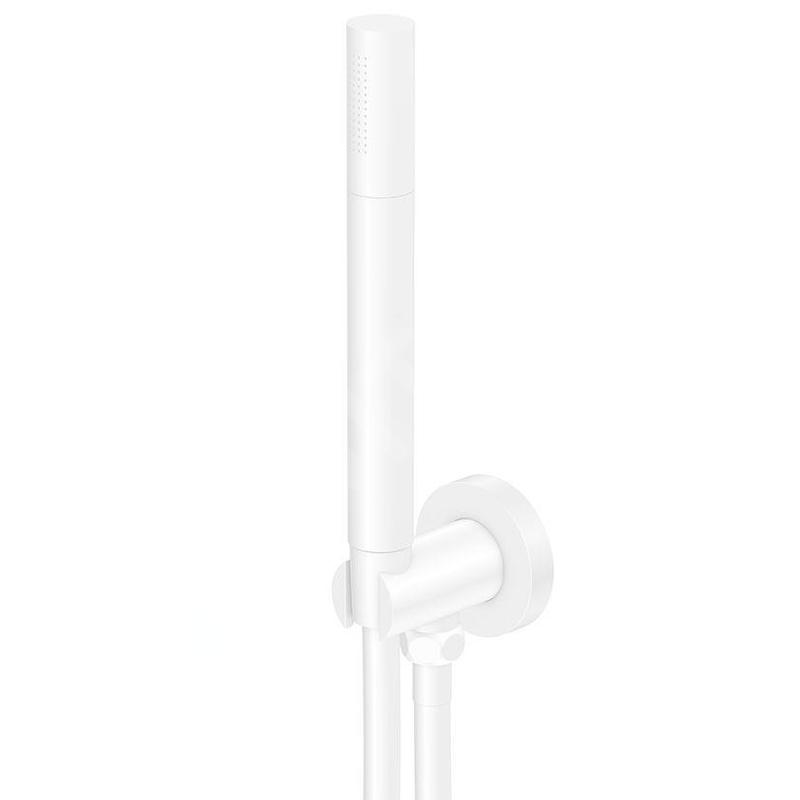Steinberg 100 - Set de pommeau de douche, support et flexible, blanc 100 1670 W