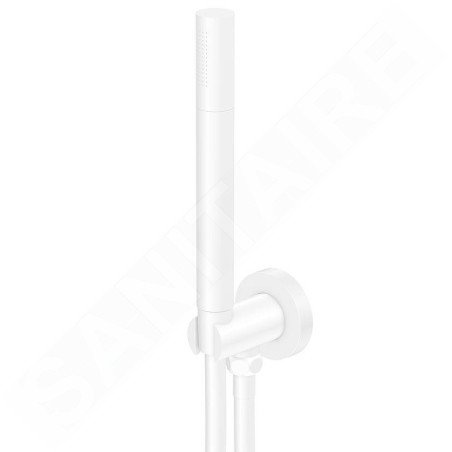 Steinberg 100 - Set de pommeau de douche, support et flexible, blanc 100 1670 W