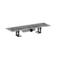 Hansgrohe RainDrain Compact - Caniveau de douche 60 cm pour insertion de carreaux, avec grille 56175000