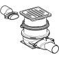 Geberit Varino - Siphon de sol, d 50 mm / 50 mm d1 388.023.00.1