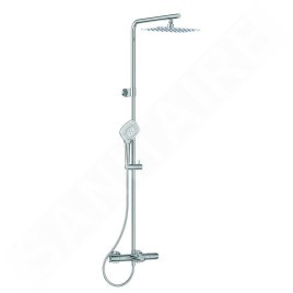 Ideal Standard CeraTherm - Set de douche avec thermostat de baignoire, 200x300 mm, 3 jets, chrome A7591AA