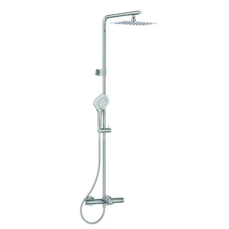 Ideal Standard CeraTherm - Set de douche avec thermostat de baignoire, 200x300 mm, 3 jets, chrome A7591AA Ideal Standard CeraTherm - Set de douche avec thermostat de baignoire, 200x300 mm, 3 jets, chrome A7591AA
