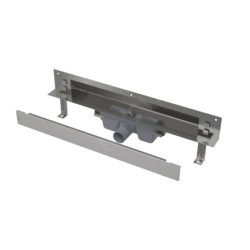 Alcadrain Douchegoten - Système de drainage Spa 1050 mm, pour montage mural, mat en acier inoxydable APZ5-SHADE-1050