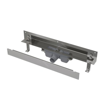Alcadrain Douchegoten - Système de drainage Spa 1050 mm, pour montage mural, mat en acier inoxydable APZ5-SHADE-1050