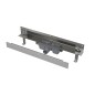 Alcadrain Douchegoten - Système de drainage Spa 1050 mm, pour montage mural, mat en acier inoxydable APZ5-SHADE-1050