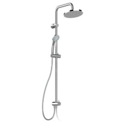 Ideal Standard Idealrain - Ensemble de douche avec inverseur, diamètre 200 mm, 3 jets, chrome A6281AA