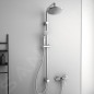Ideal Standard Idealrain - Ensemble de douche avec inverseur, diamètre 200 mm, 3 jets, chrome A6281AA Ideal Standard Idealrain - Ensemble de douche avec inverseur, diamètre 200 mm, 3 jets, chrome A6281AA