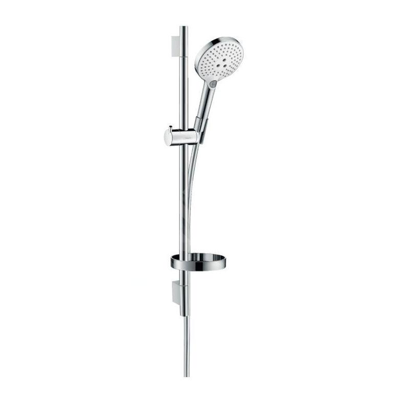 Hansgrohe Raindance Select S - Set de douche 120, 3 jets, blanc/chrome 26630400