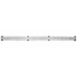 I-Drain Level-3 - Grille en inox pour caniveau douche Level- 3 brossé, longueur 900 mm IDRO0900Z