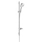 Hansgrohe Raindance Select E - Set de douche 120, 3 jets, blanc/chrome 26621400