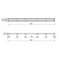 I-Drain Level-3 - Grille en inox pour caniveau douche Level- 3 brossé, longueur 900 mm IDRO0900Z I-Drain Level-3 - Grille en inox pour caniveau douche Level- 3 brossé, longueur 900 mm IDRO0900Z