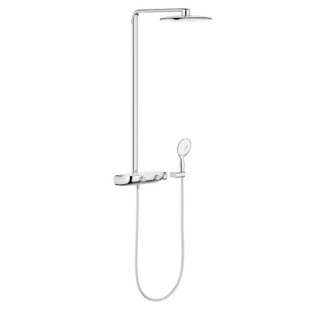 Grohe Rainshower SmartControl - Set de douche Mono avec thermostat, 360 mm, blanc lunaire 26361LS0