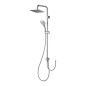 Ideal Standard Idealrain Cube - Set de douche 200, pour une combinaison avec mitigeur mural, chrome A5862AA