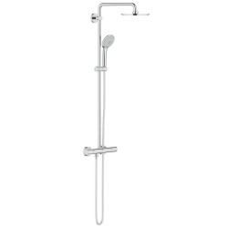 Grohe Euphoria - Colonne de douche 210 avec thermostat pour montage mural, chrome 26383000