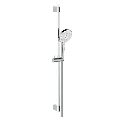 Ideal Standard Idealrain Evo Jet - Set de douche Circle, barre 900 mm avec douchette, 3 jets, chrome B1763AA