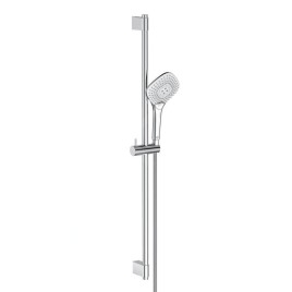 Ideal Standard Idealrain Evo Jet - Set de douche Diamond, barre 900 mm avec douchette, 3 jets, chrome B1764AA
