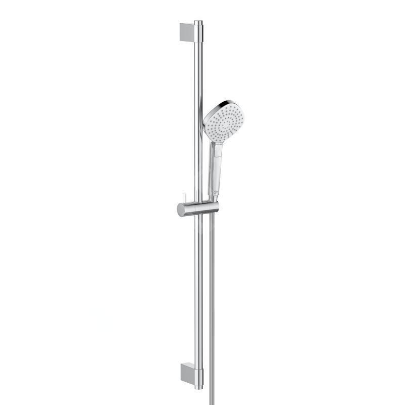 Ideal Standard Idealrain Evo Jet - Set de douche Diamond, barre 900 mm avec douchette, 3 jets, chrome B2238AA