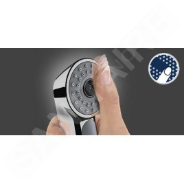 Grohe Rainshower SmartActive - Pommeau de douche 130 6,8 l/min, 3 jets, nickel brossé 26545EN0