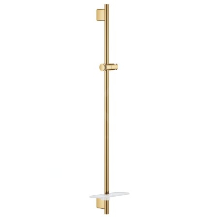 Grohe Rainshower SmartActive - Barre de douche avec tablette, 900 mm, Cool Sunrise 26603GL0